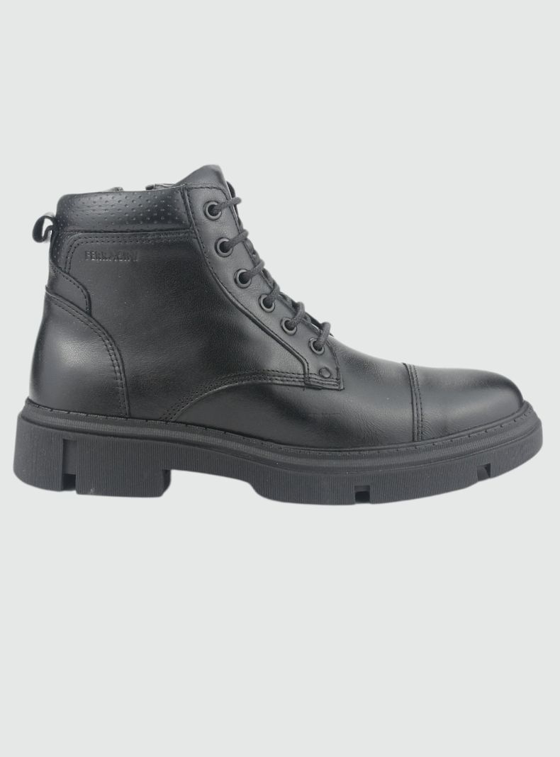 Botines Ferracini Hombre 5906 A Negro Casual-0