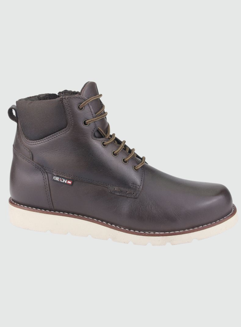 Bota Ferracini Hombre Fielder 9806 Café Casual-0