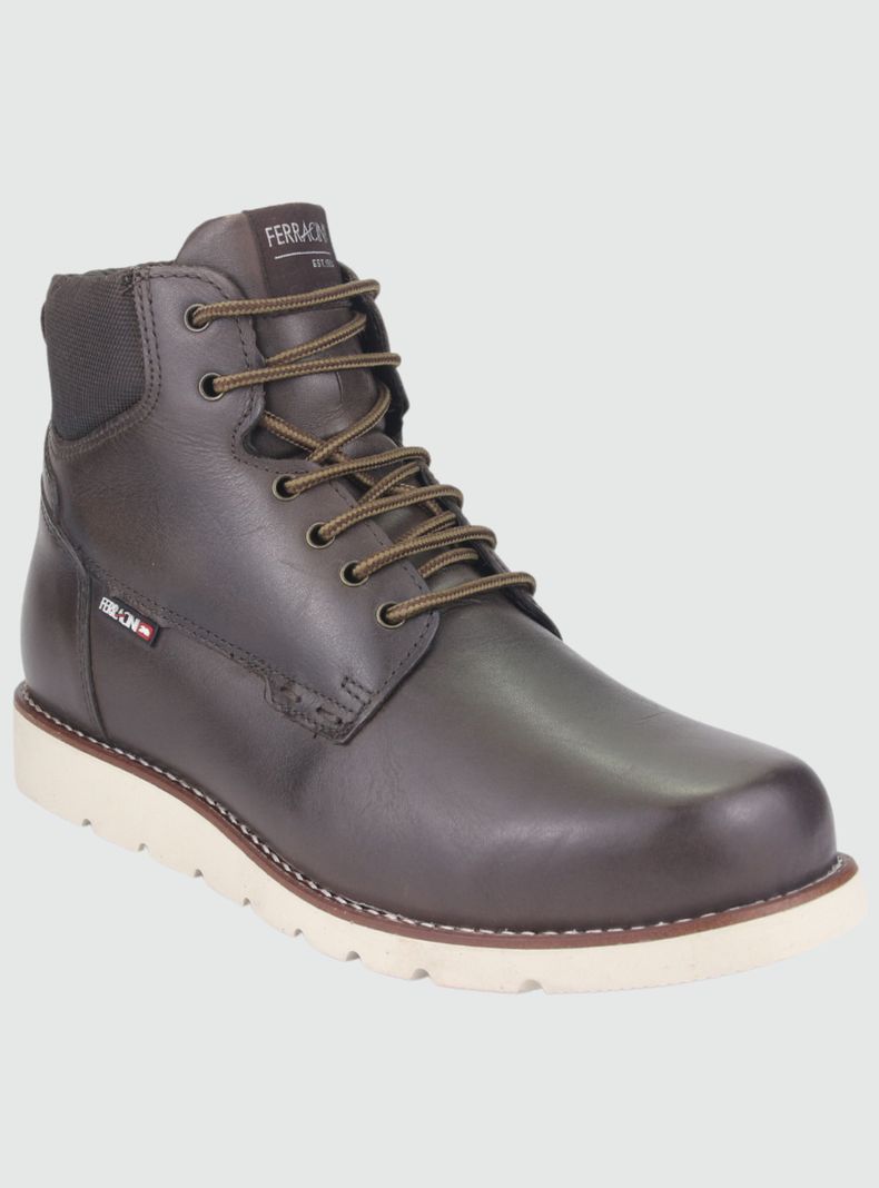 Bota Ferracini Hombre Fielder 9806 Café Casual-2