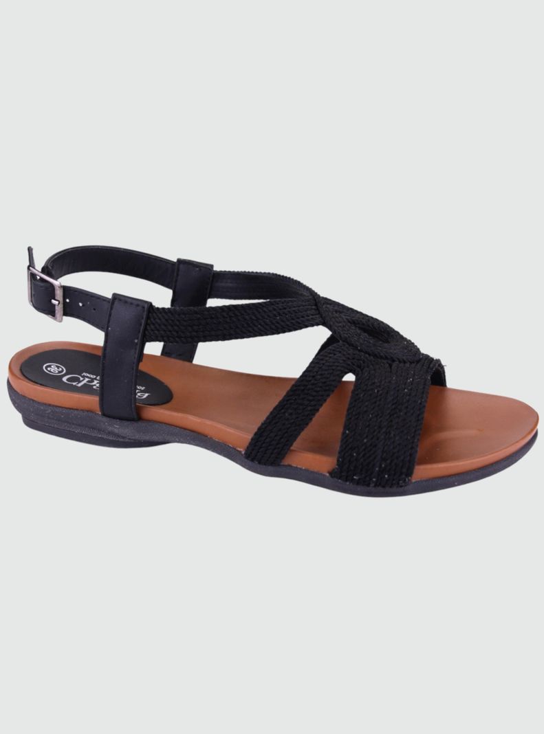 Sandalia Chalada Mujer Anatomic62 Negro Moda-0