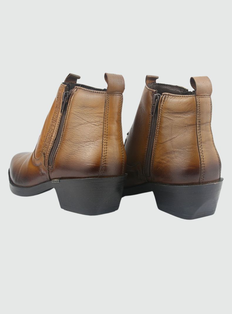 Botin Ferracini Hombre 8907 Café Casual-4