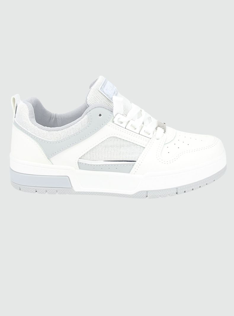 Zapatilla Chalada Mujer Joker-2 Plateado Urbano Plata 35