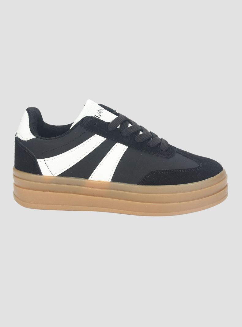 Zapatilla Chalada Mujer Andy-11 Negro Urbano-0