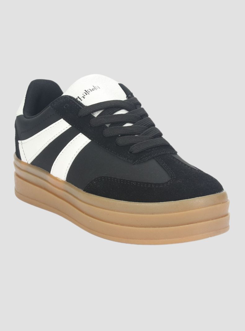 Zapatilla Chalada Mujer Andy-11 Negro Urbano-2