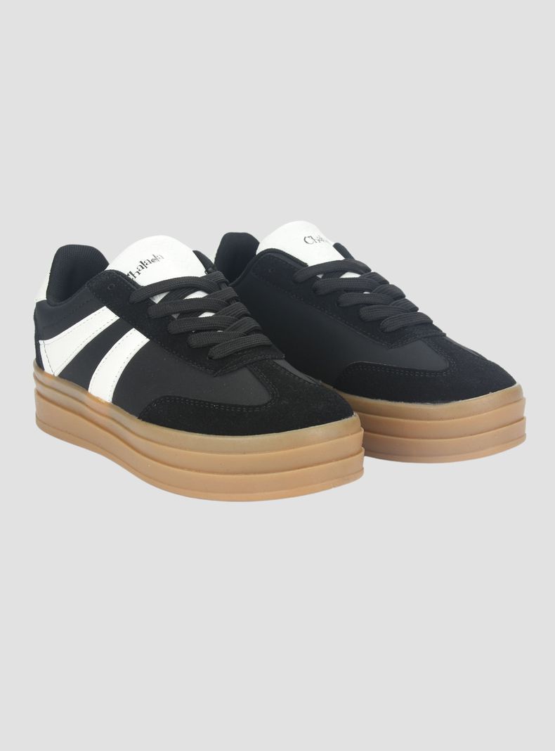 Zapatilla Chalada Mujer Andy-11 Negro Urbano-4