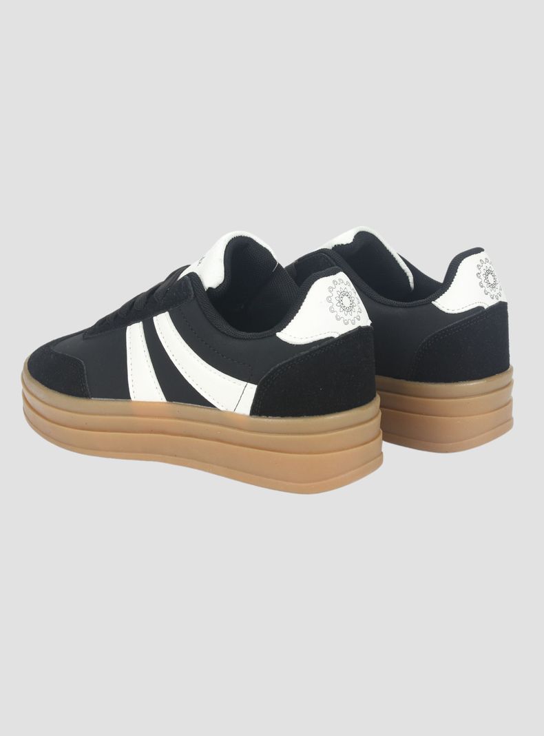 Zapatilla Chalada Mujer Andy-11 Negro Urbano-5