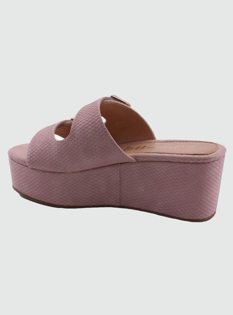 Sandalia Chalada Mujer Clona-20 Rosado Plataforma-1