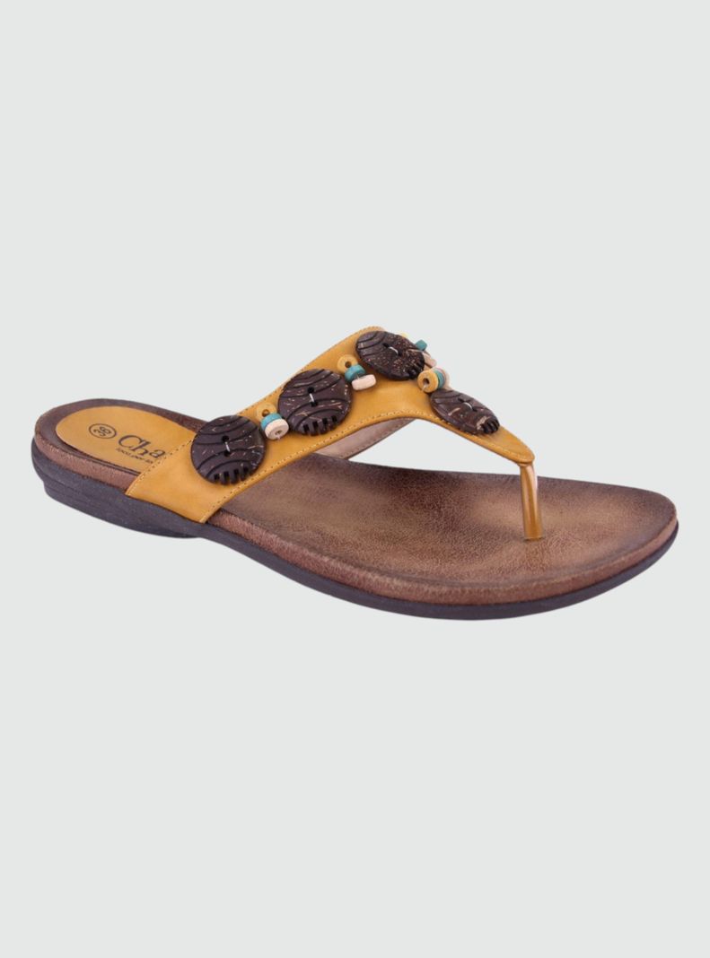 Sandalia Chalada Mujer Anatomic54 Amarillo Moda-0