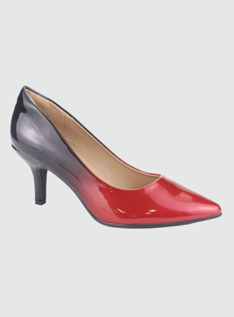 Zapato Chalada Mujer Regent-2 Negro Burgandy Fiesta-0