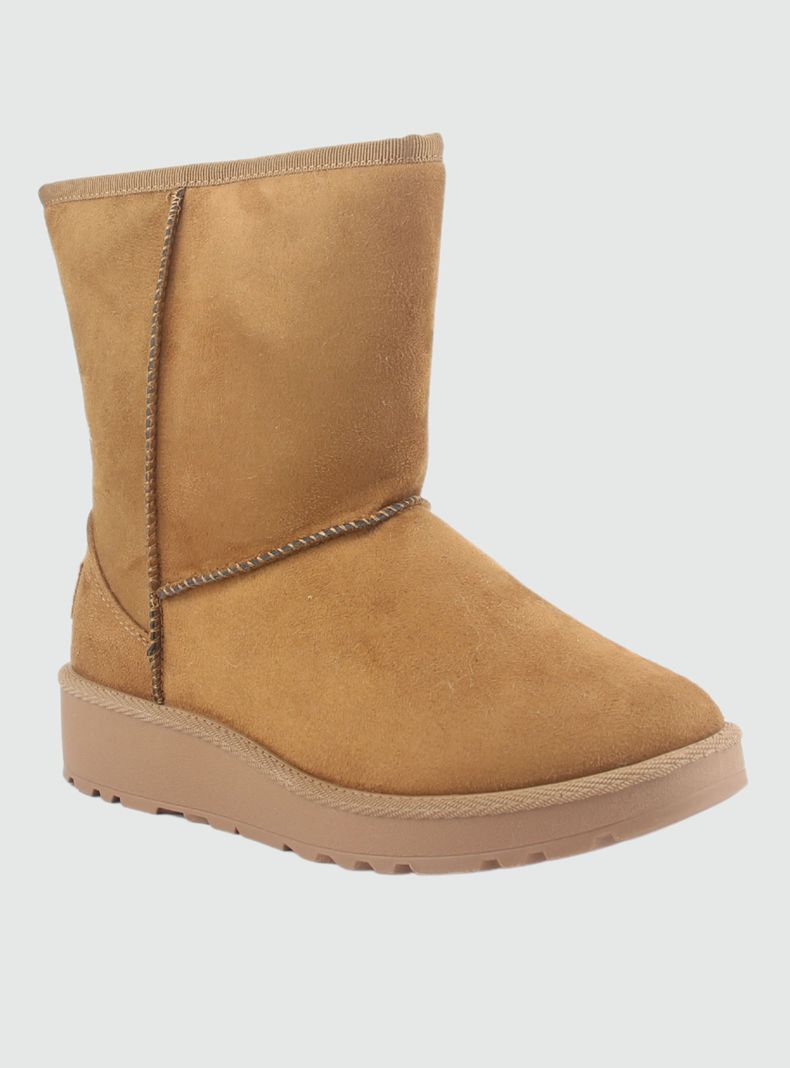 Botin Chalada Mujer Pinnew-20 Tostado Casual-2