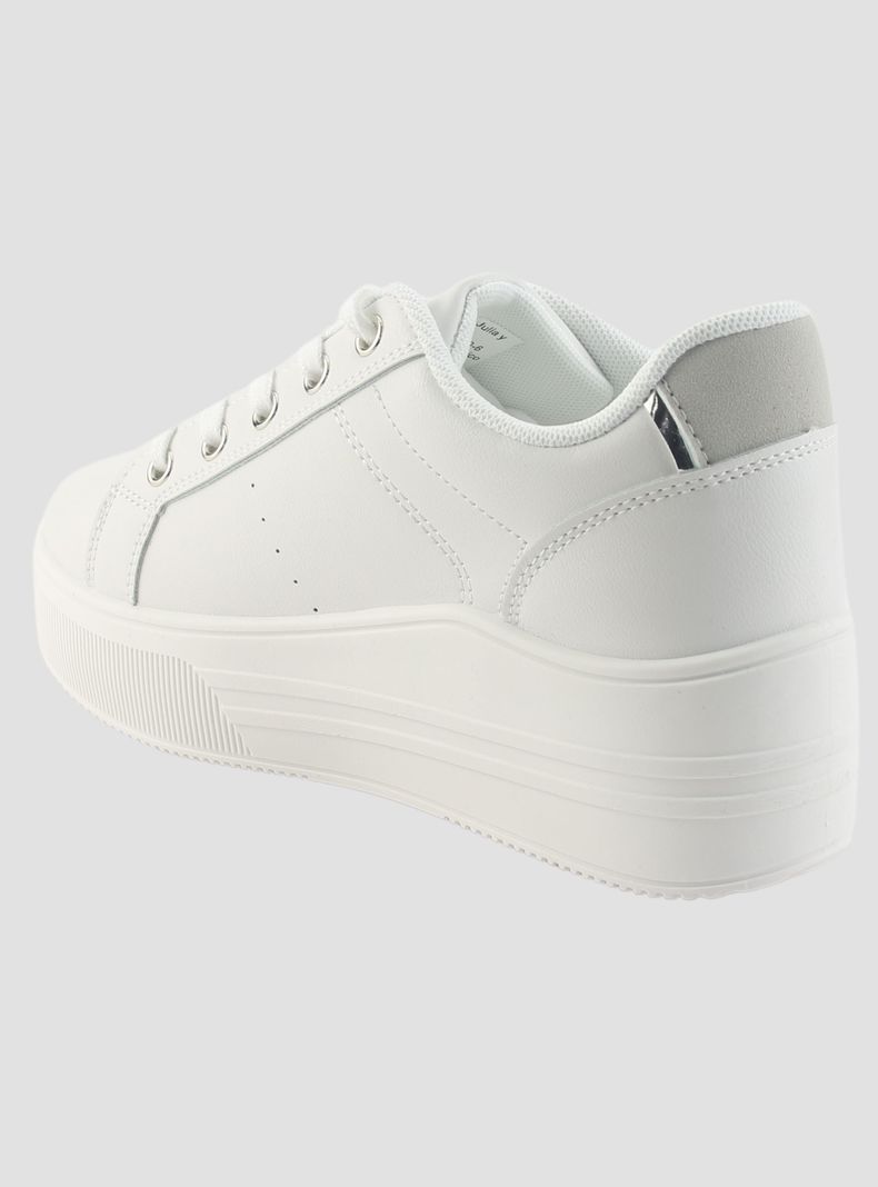 Zapatilla Chalada Mujer Memphi-2 Blanco Urbano-3
