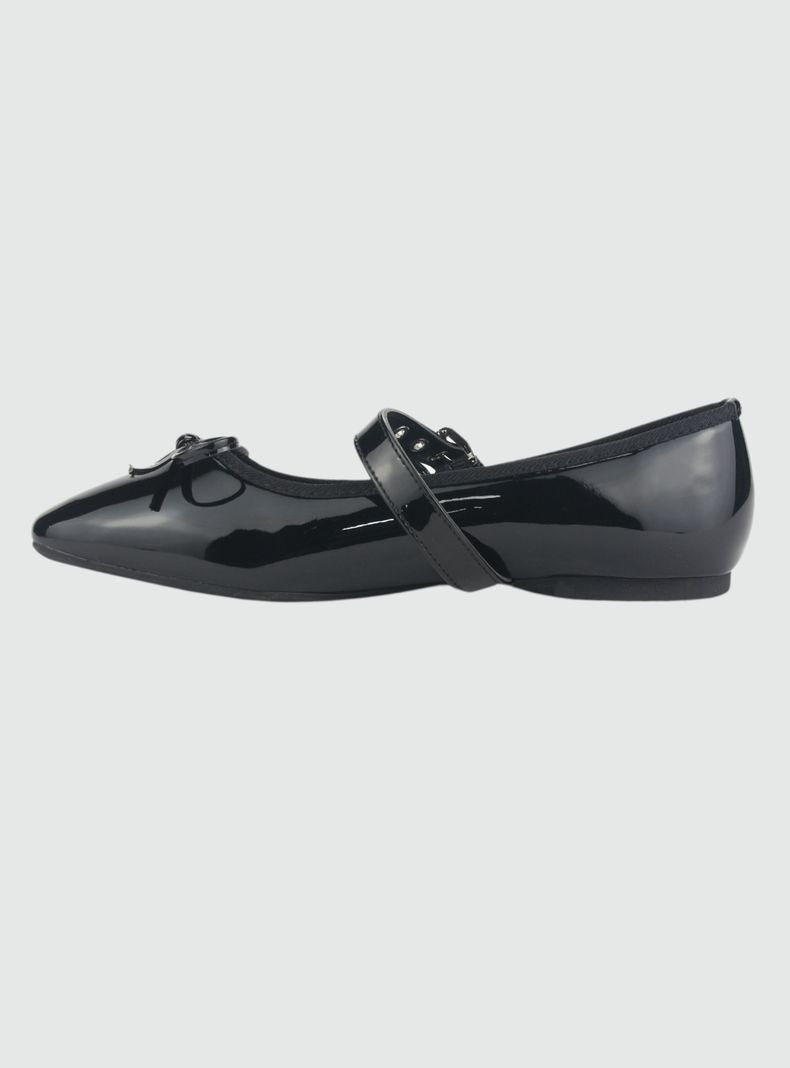 Zapato Chalada Mujer Miu-2 V Negro Negro Casual-1