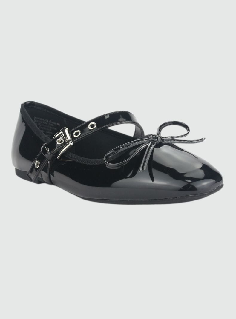 Zapato Chalada Mujer Miu-2 V Negro Negro Casual-2
