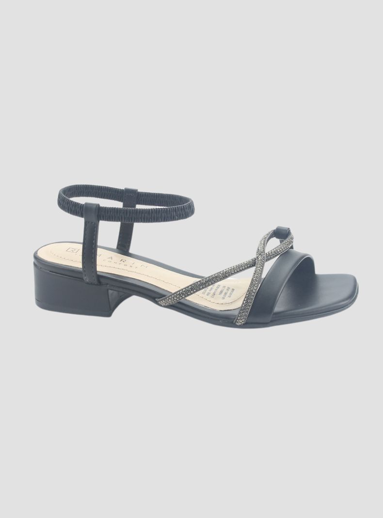Sandalia Ramarim Mujer 2448201 Negro Casual-0