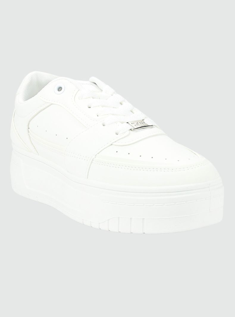 Zapatilla Chalada Mujer Trex-1 Blanco Urbano-2