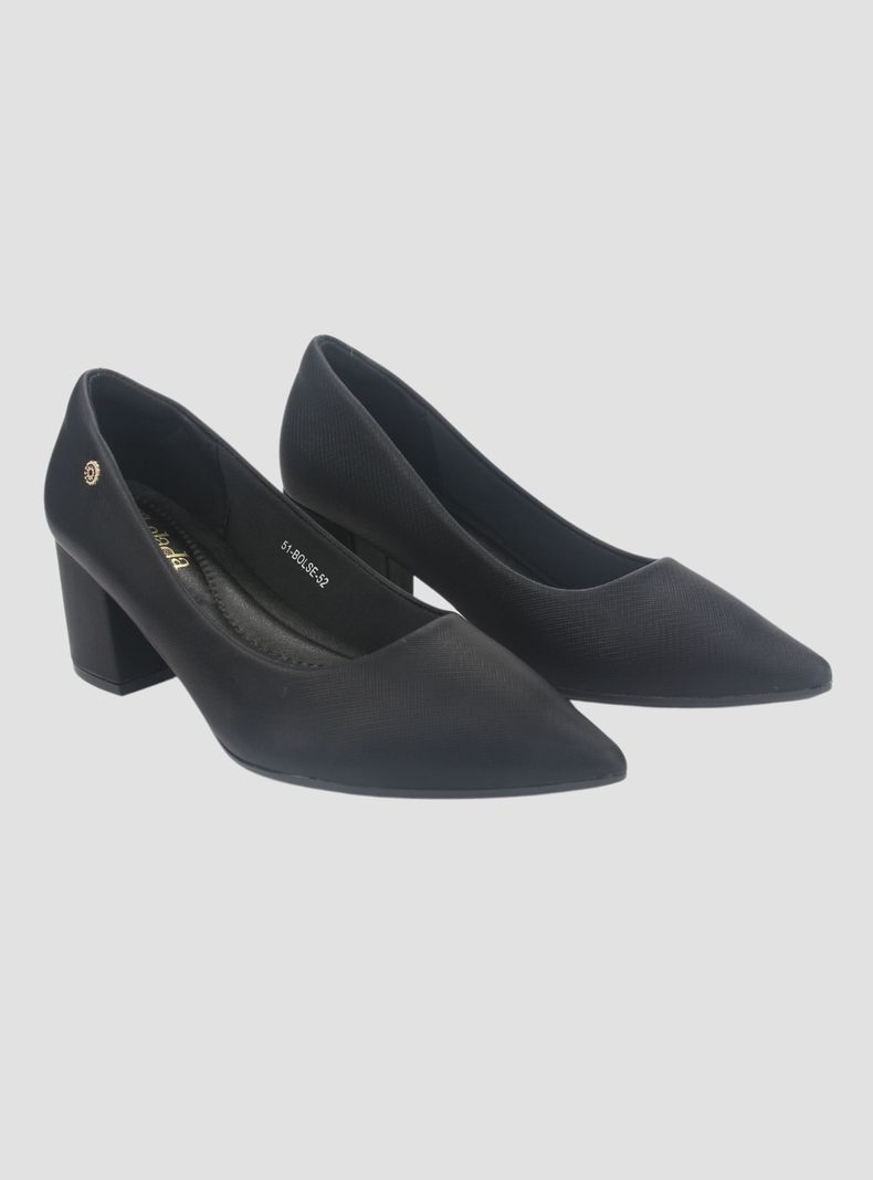 Zapato Chalada Mujer Bolse-52 Negro Casual-4