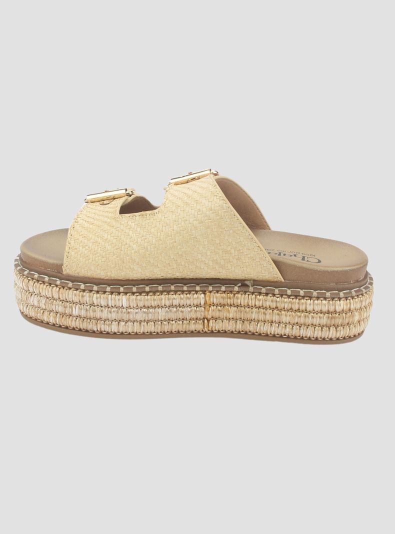 Sandalia Chalada Mujer Yukon-15 Beige Plataforma Poki-1