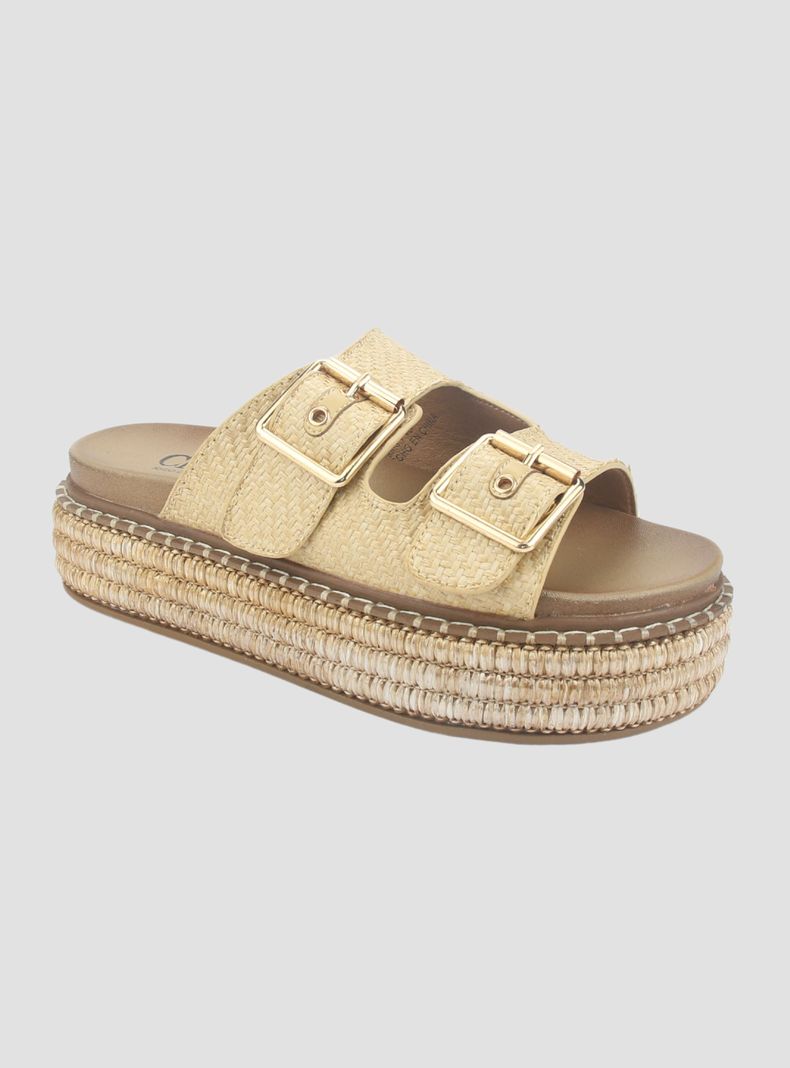 Sandalia Chalada Mujer Yukon-15 Beige Plataforma Poki-2