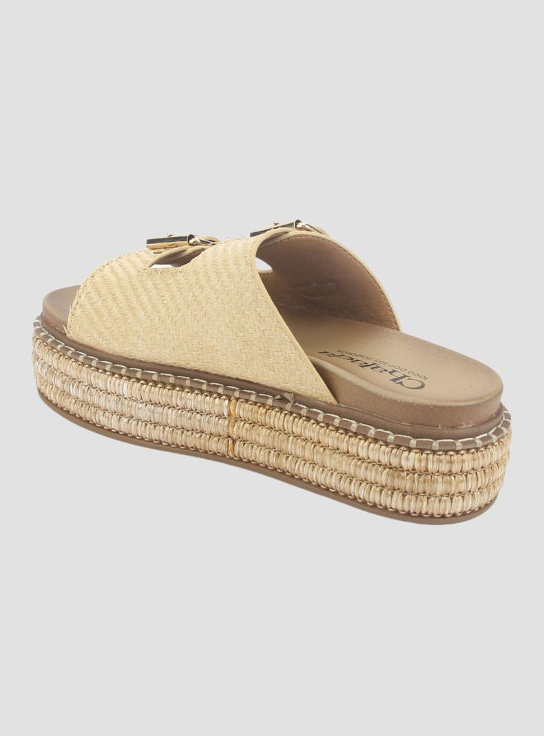 Sandalia Chalada Mujer Yukon-15 Beige Plataforma Poki-3