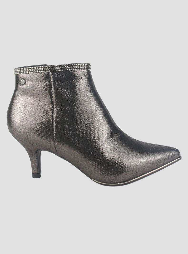 Botin Chalada Mujer Plos-66 Plateado Casual-0