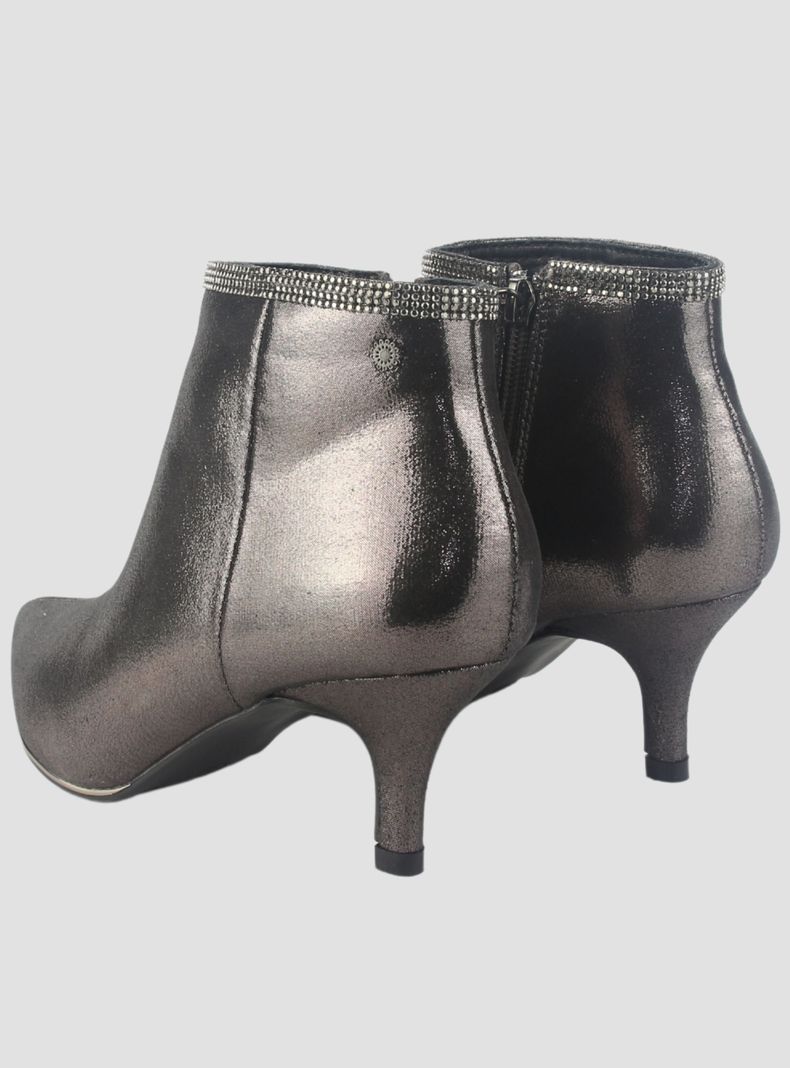 Botin Chalada Mujer Plos-66 Plateado Casual-5