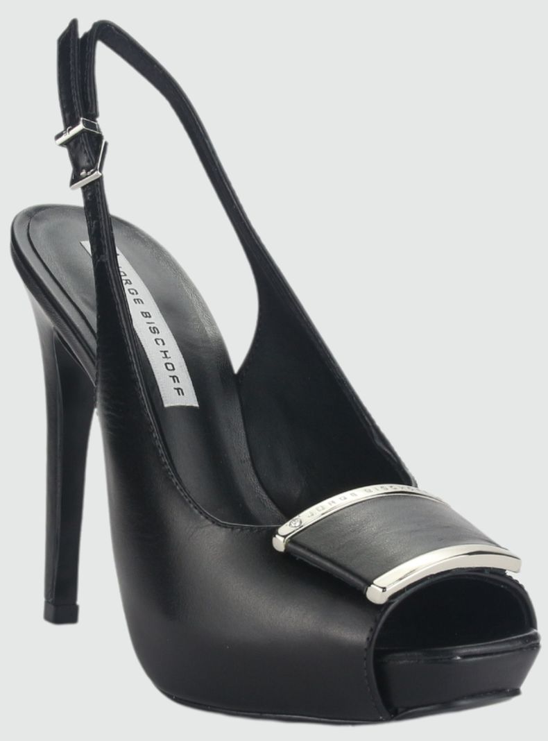Zapato Jorge Bischoff Mujer J13983018 Negro Casual-2