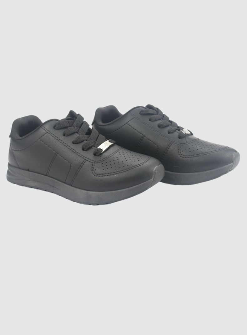 Zapatilla Chalada Mujer Vita-2 Negro Urbano-3