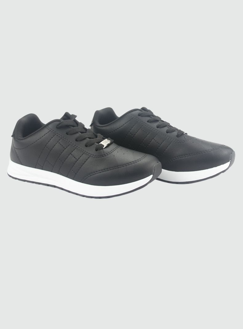 Zapatilla Chalada Mujer Vita-3 Negro Urbano-4