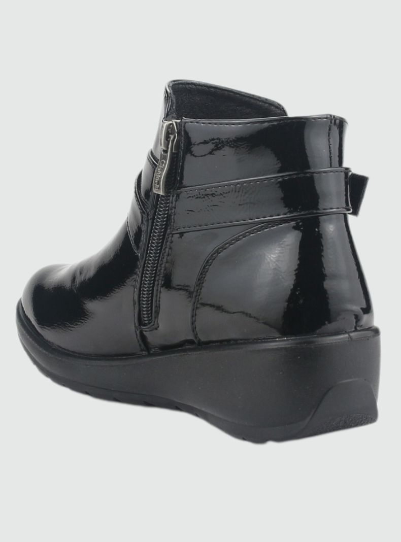 Botin Chalada Mujer Confort-6 Negro Casual-3