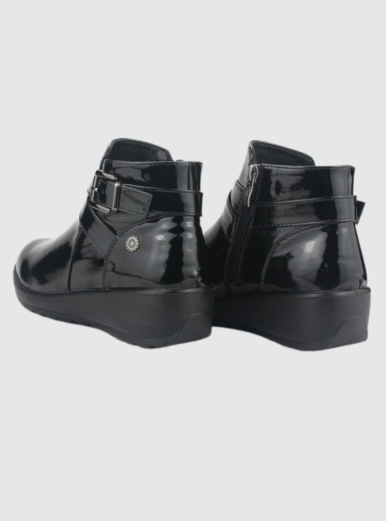 Botin Chalada Mujer Confort-6 Negro Casual-5