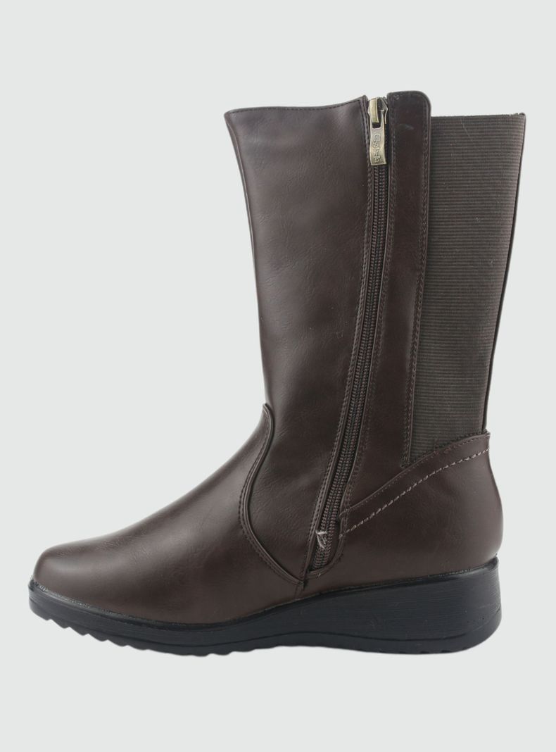 Botin Chalada Mujer Humen-3 Café Casual-1