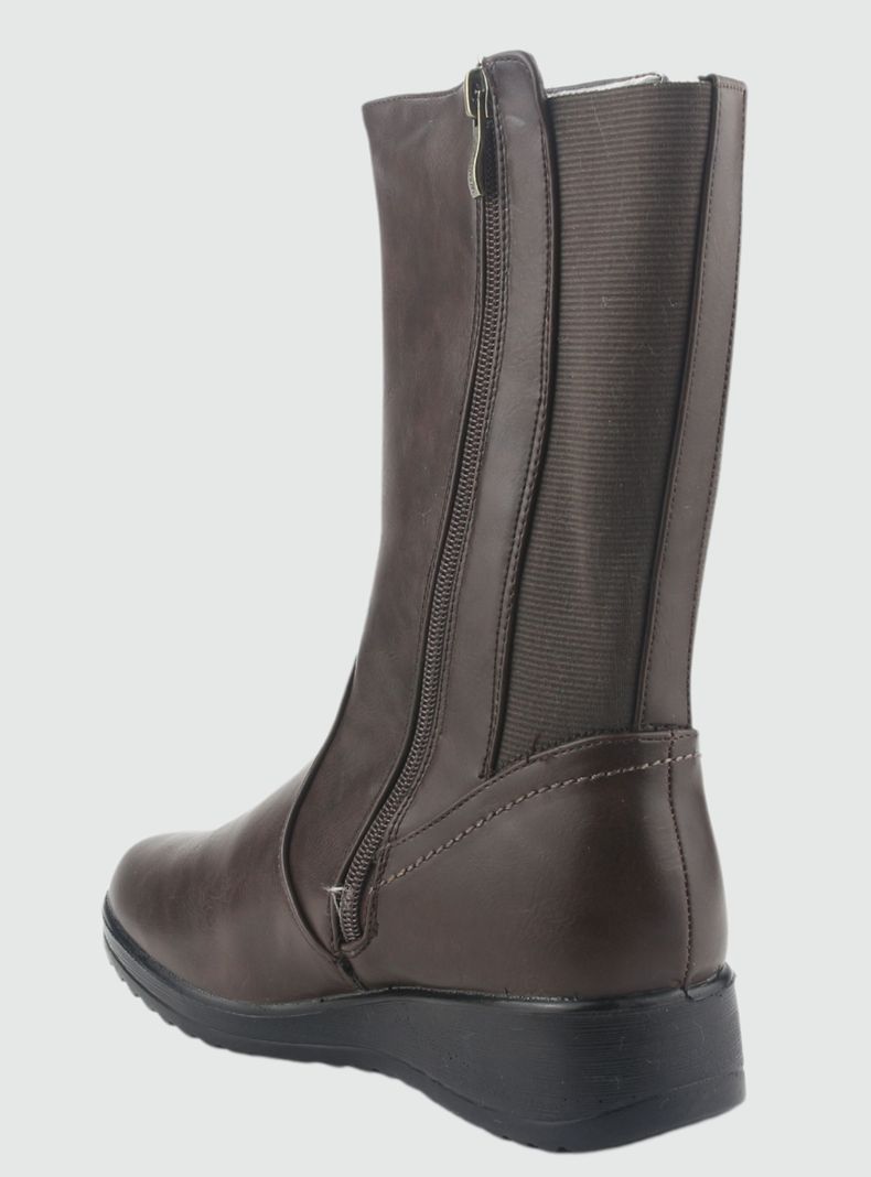 Botin Chalada Mujer Humen-3 Café Casual-3
