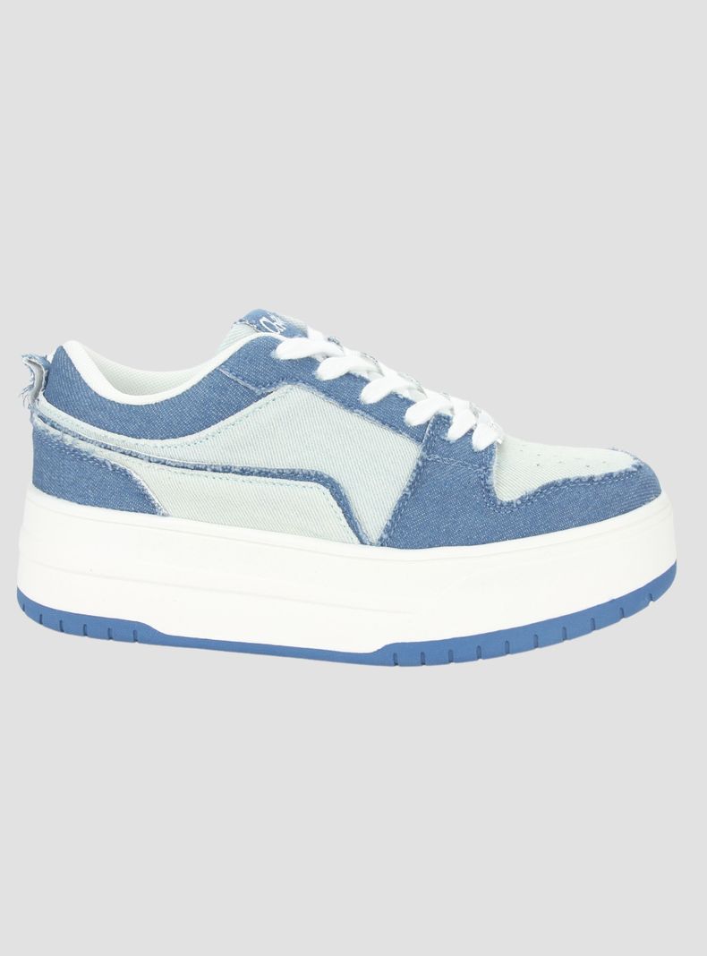 Zapatilla Chalada Mujer Trina-1 Azul Urbano-0