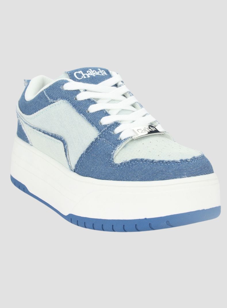 Zapatilla Chalada Mujer Trina-1 Azul Urbano-2