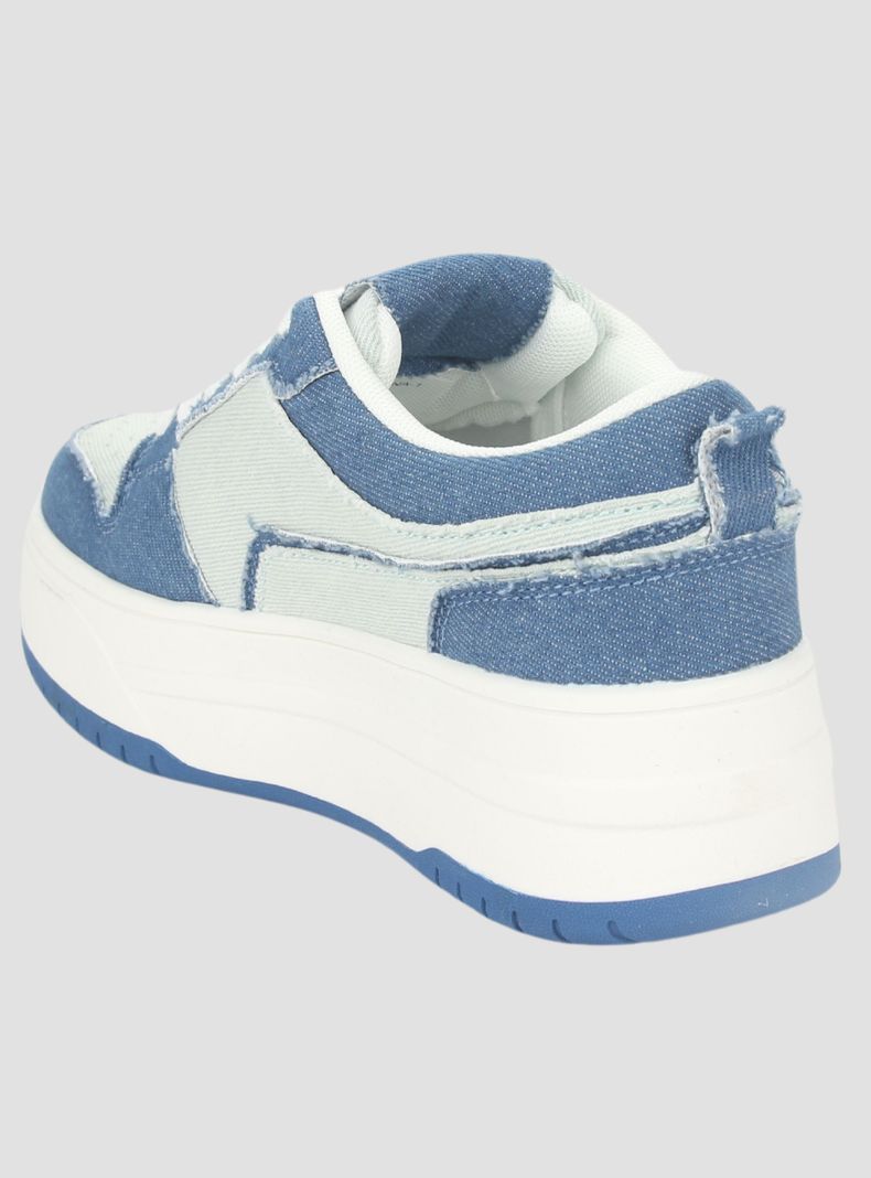 Zapatilla Chalada Mujer Trina-1 Azul Urbano-3