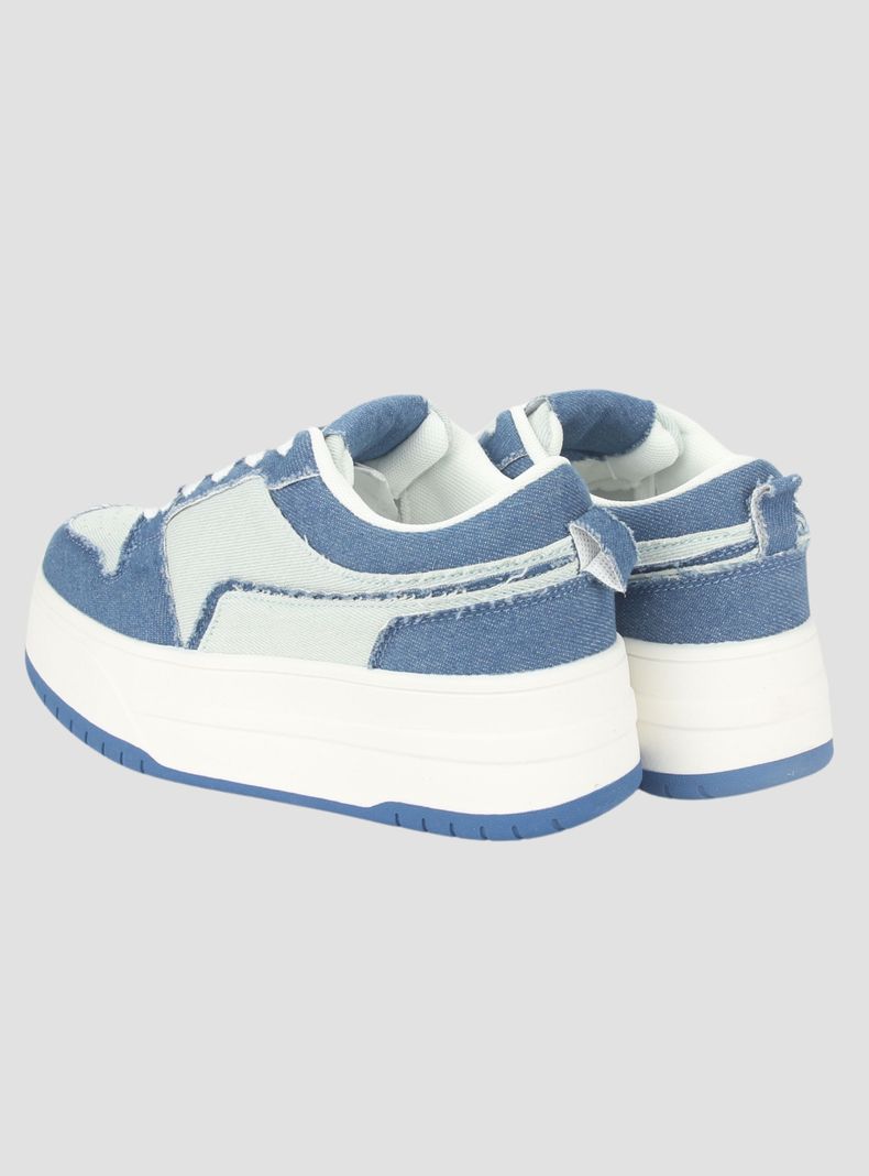 Zapatilla Chalada Mujer Trina-1 Azul Urbano-5