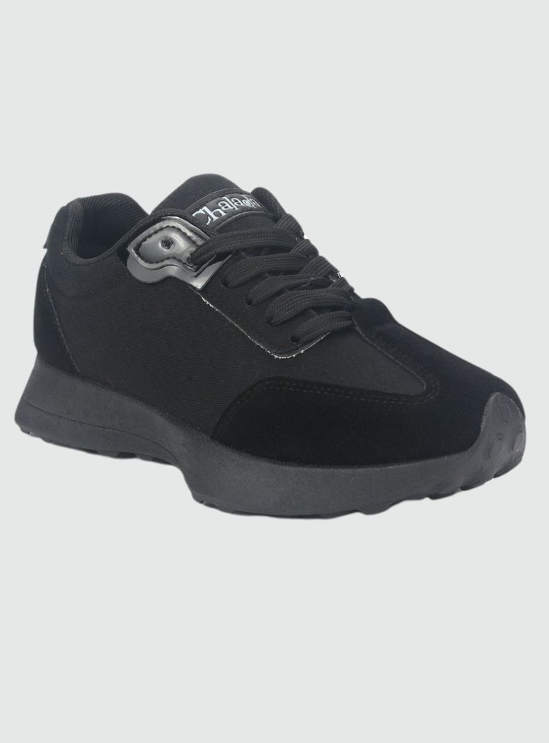 Zapatilla Chalada Mujer Flash-1 Negro Urbano-2