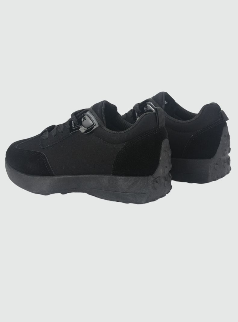 Zapatilla Chalada Mujer Flash-1 Negro Urbano-5