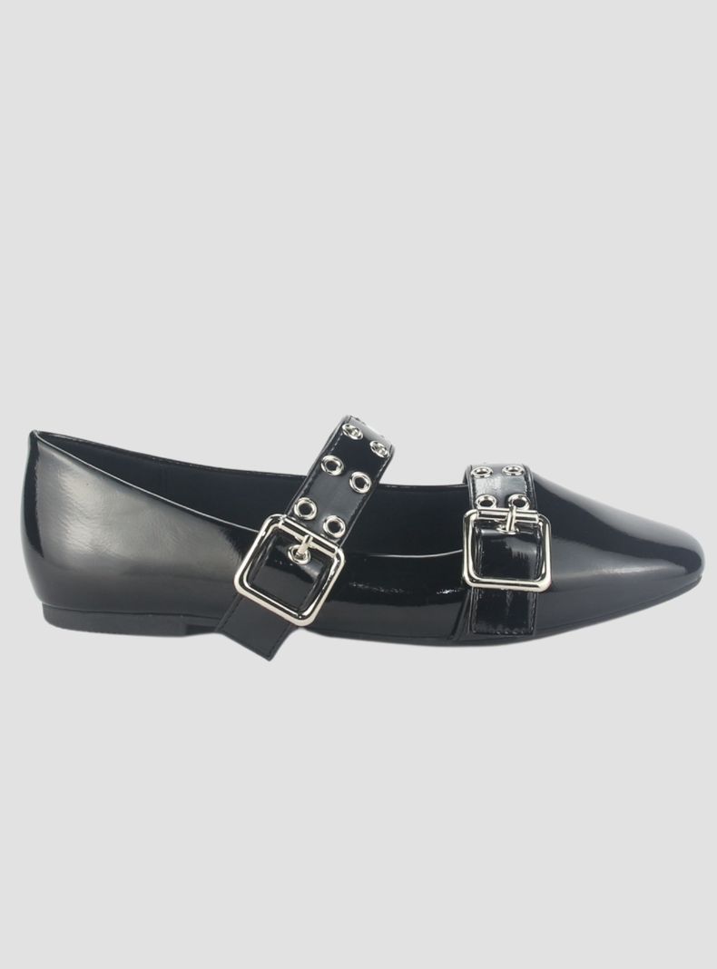 Ballerina Chalada Mujer Miu-7 Negro Casual-0