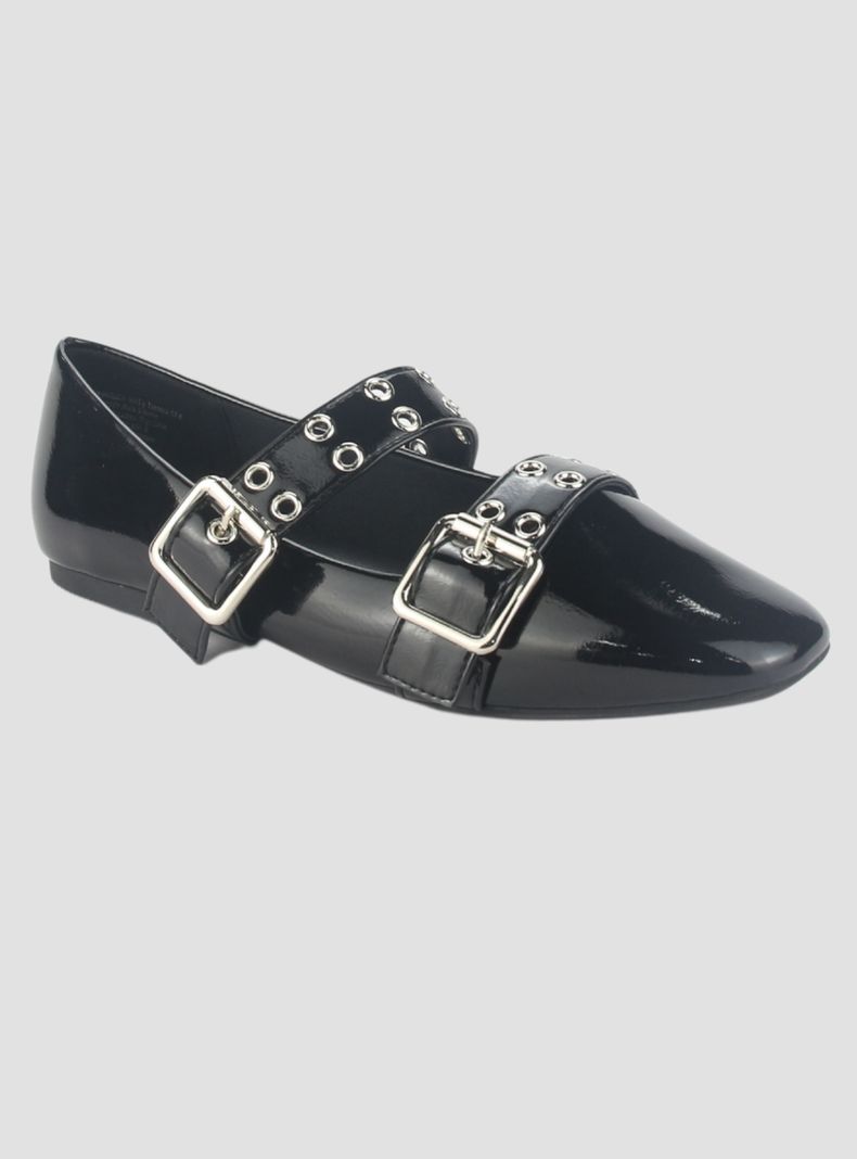 Ballerina Chalada Mujer Miu-7 Negro Casual-2