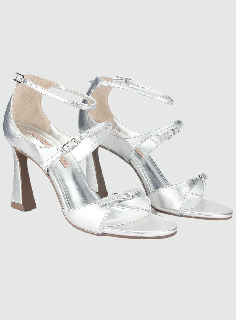 Sandalia Jorge Bischoff Mujer J18533001 Plateado Casual-4