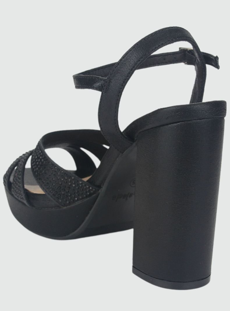 Sandalia Chalada Mujer Tita-1 Negro Casual-3