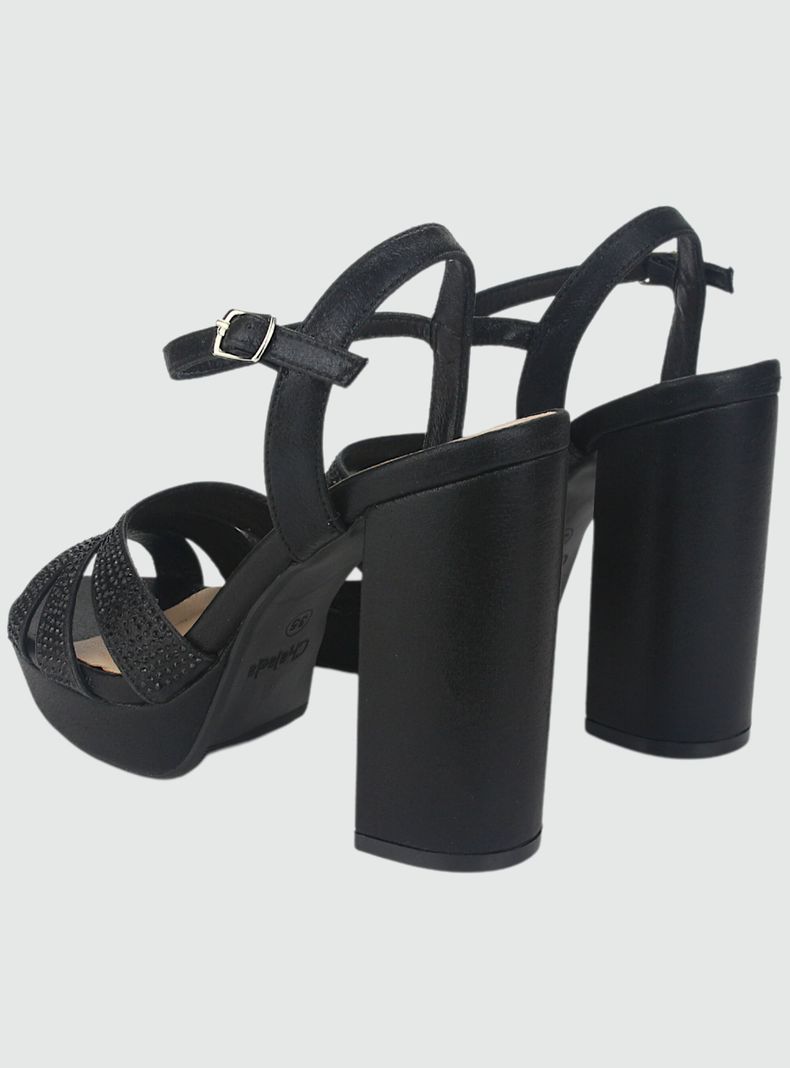Sandalia Chalada Mujer Tita-1 Negro Casual-5