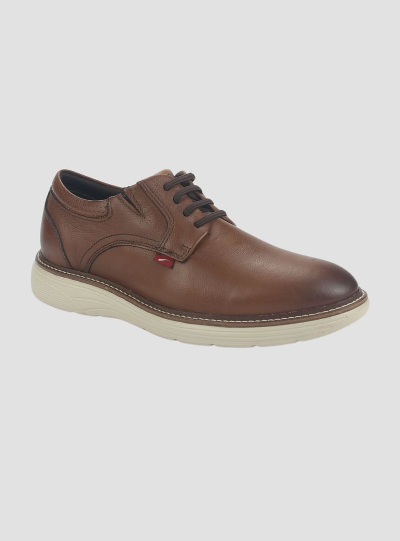 Zapato Ferracini Hombre 4565 Café Casual-2