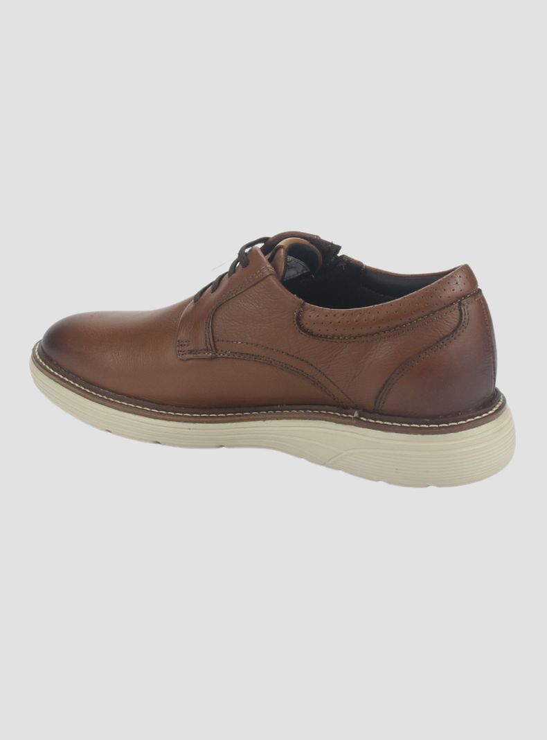 Zapato Ferracini Hombre 4565 Café Casual-3