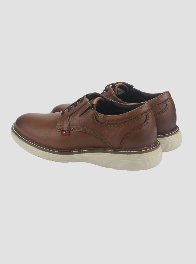 Zapato Ferracini Hombre 4565 Café Casual-5