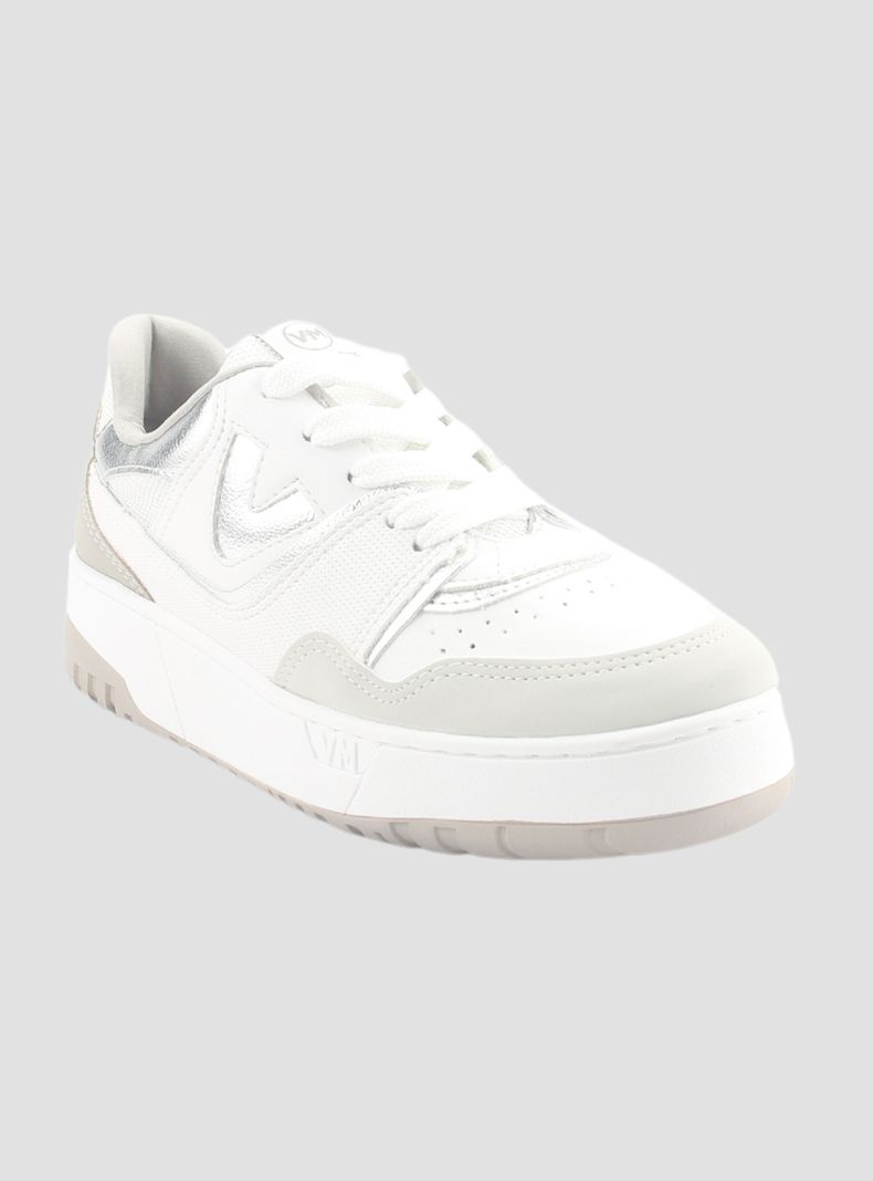 Zapatilla Via Marte Mujer 042-001-02 Blanco Casual-5