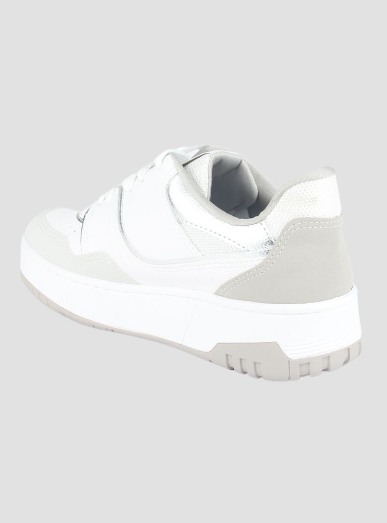 Zapatilla Via Marte Mujer 042-001-02 Blanco Casual-6