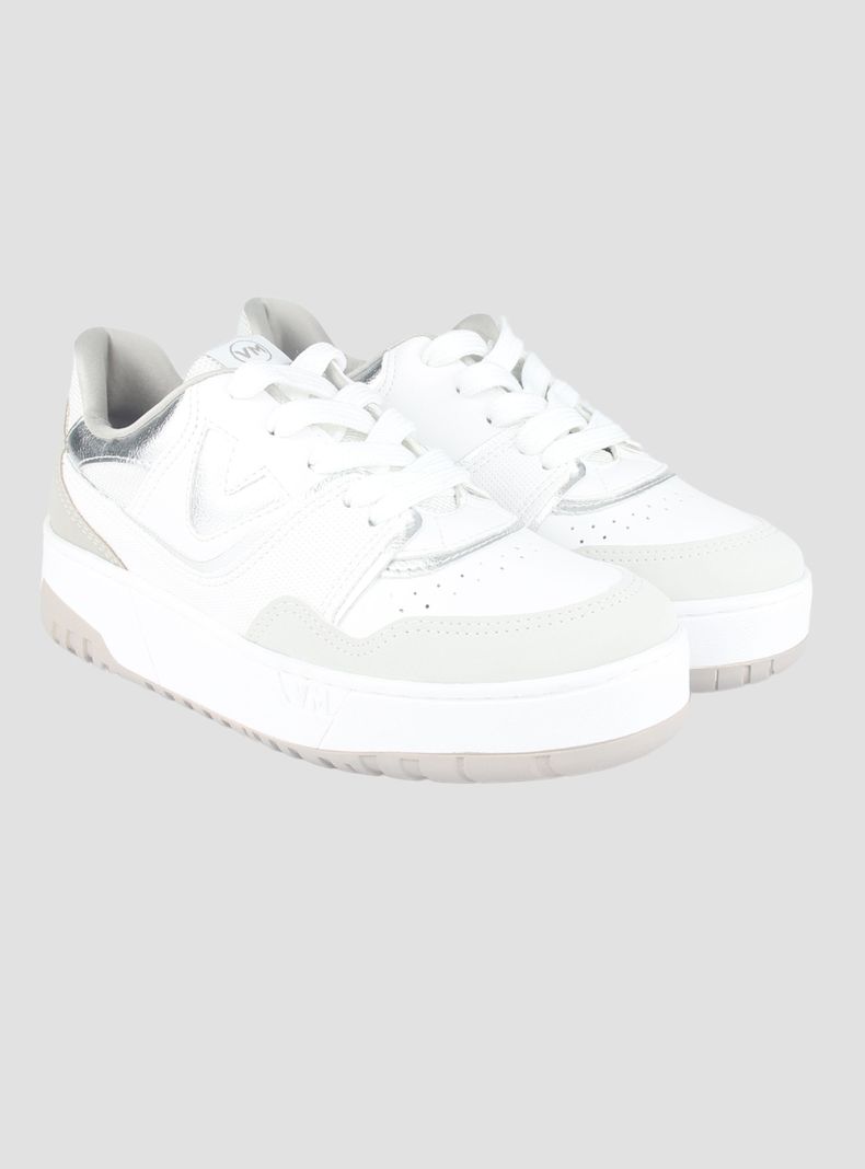 Zapatilla Via Marte Mujer 042-001-02 Blanco Casual-8