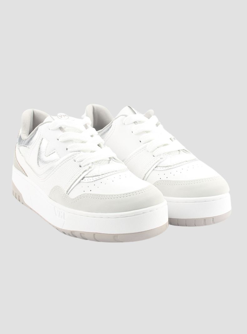Zapatilla Via Marte Mujer 042-001-02 Blanco Casual-9